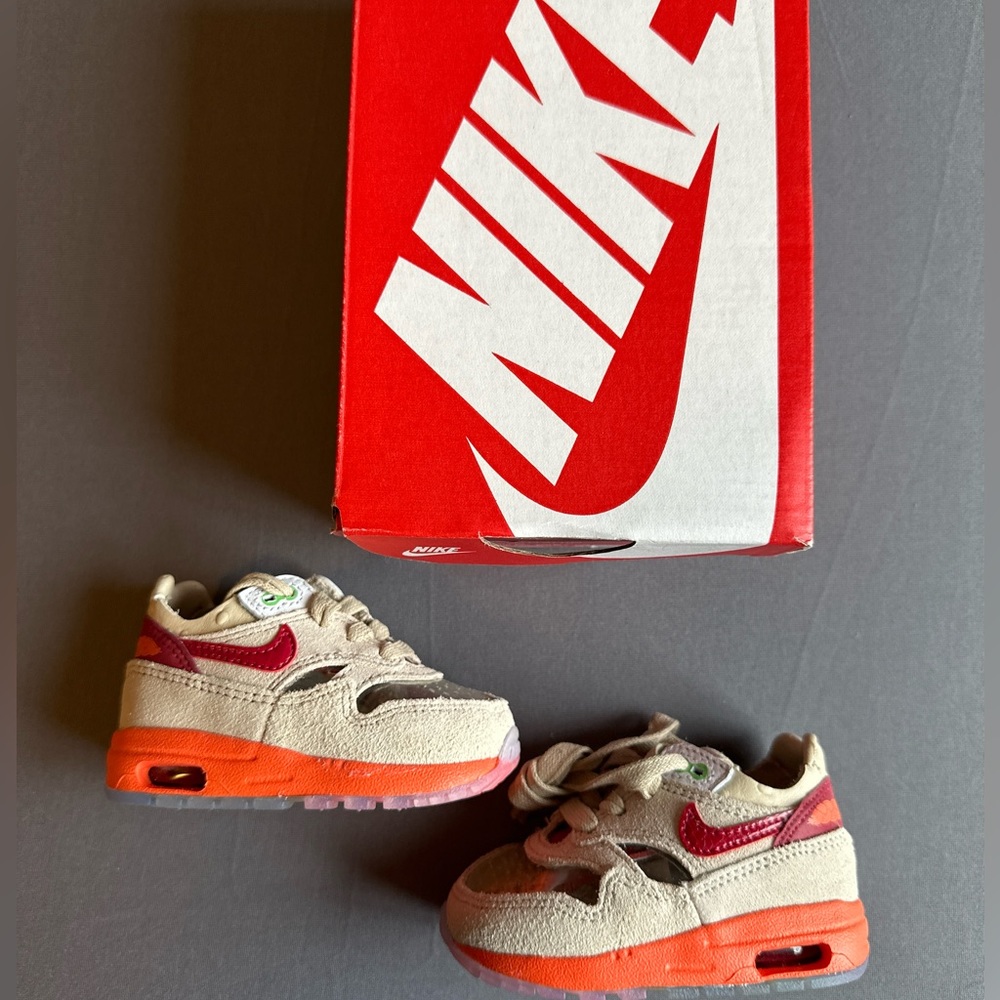 BNIB Nike Air Max 1 / Clout (TD) Size 3C DH2492-100